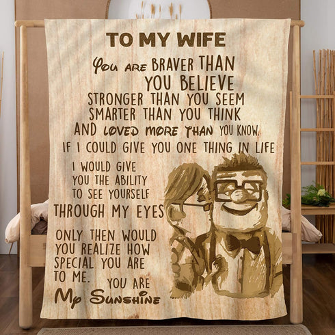 Blanket for wife from Husband